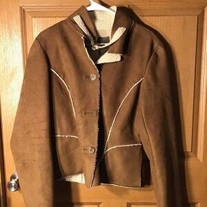 Old Navy Faux Leather Coat